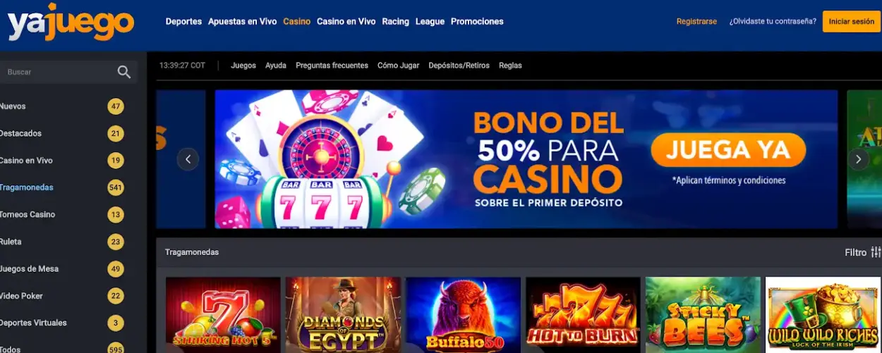 Slots en YaJuego YaJuego slots